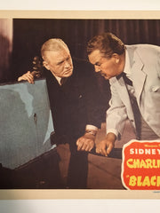 Original Charlie Chan - Black Magic Lobby Card #3 Sidney Toler Mantan Moreland   - TvMovieCards.com