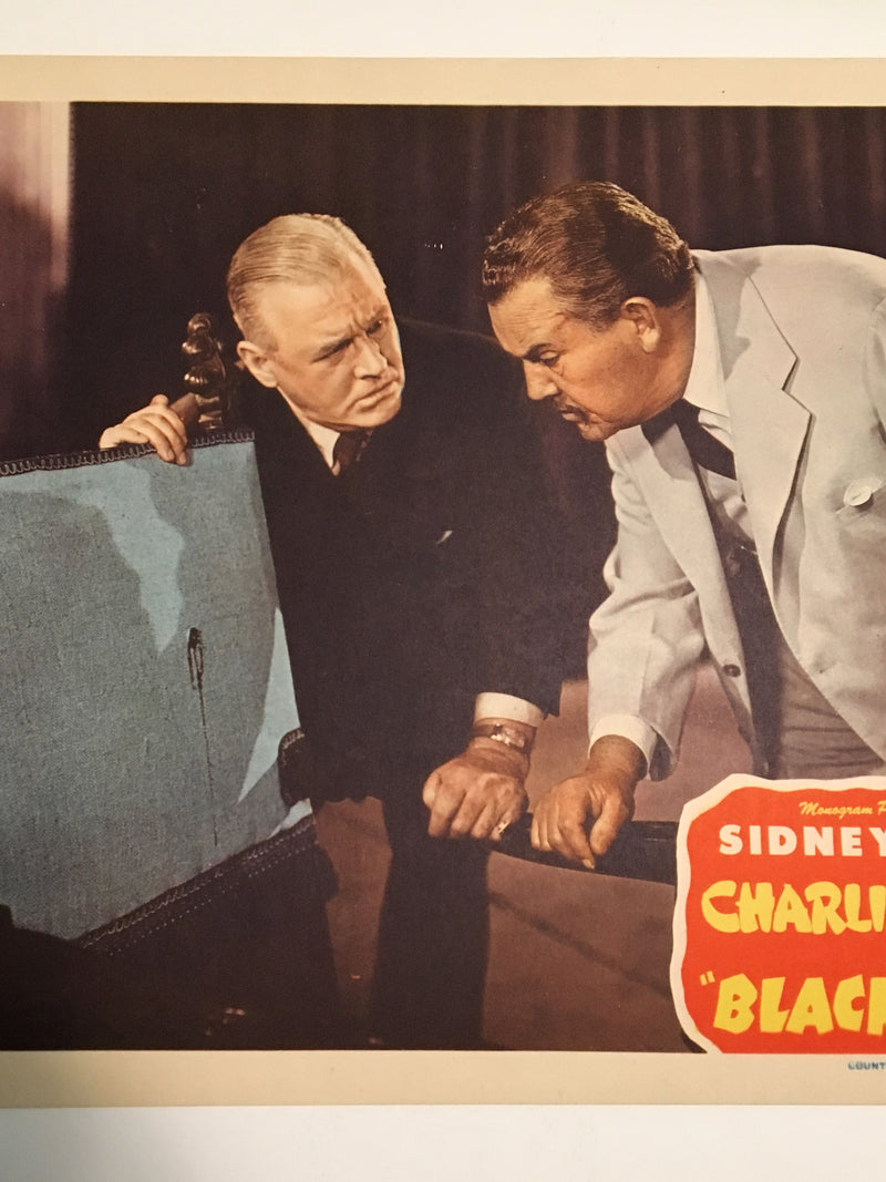 Original Charlie Chan - Black Magic Lobby Card #3 Sidney Toler Mantan Moreland   - TvMovieCards.com
