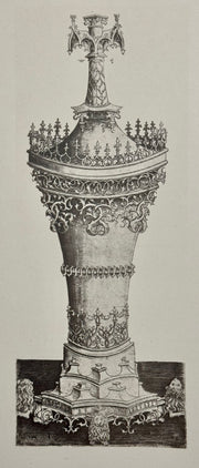 19th Century Decorative Art Ornament Lithograph Portfolio Print Germany 1877 #22   - TvMovieCards.com