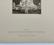 19th Century Decorative Art Ornament Lithograph Portfolio Print Germany 1877 #22   - TvMovieCards.com