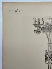 19th Century Decorative Art Ornament Lithograph Portfolio Print Germany 1877 #23   - TvMovieCards.com