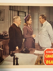 Original Charlie Chan - Black Magic Lobby Card #5 Sidney Toler Mantan Moreland   - TvMovieCards.com