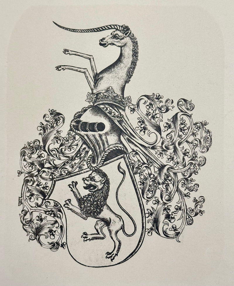 19th Century Decorative Art Ornament Lithograph Portfolio Print Germany 1877 #25   - TvMovieCards.com