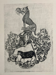 19th Century Decorative Art Ornament Lithograph Portfolio Print Germany 1877 #26   - TvMovieCards.com