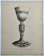 19th Century Decorative Art Ornament Lithograph Portfolio Print Germany 1877 #27   - TvMovieCards.com