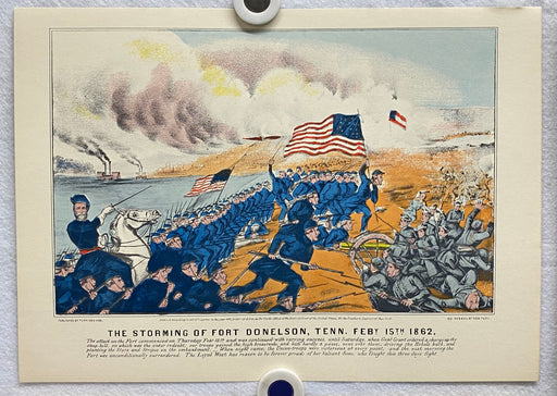 Currier & Ives Civil War Hand Colored Engraving Portfolio #2 Set of 6 Prints   - TvMovieCards.com