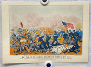 Currier & Ives Civil War Hand Colored Engraving Portfolio #2 Set of 6 Prints   - TvMovieCards.com