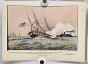 Currier & Ives Civil War Hand Colored Engraving Portfolio #2 Set of 6 Prints   - TvMovieCards.com