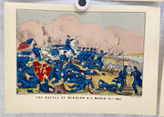 Currier & Ives Civil War Hand Colored Engraving Portfolio #2 Set of 6 Prints   - TvMovieCards.com