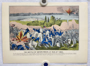 Currier & Ives Civil War Hand Colored Engraving Portfolio #4 Set of 6 Prints   - TvMovieCards.com