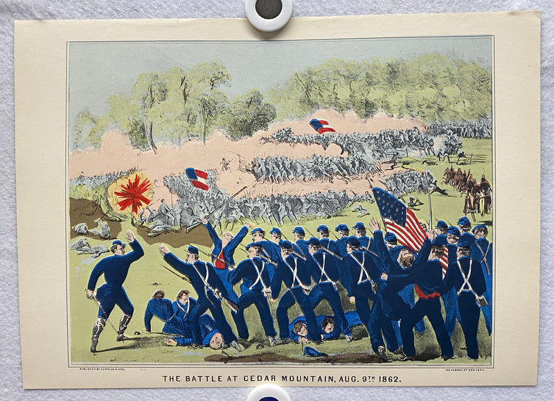 Currier & Ives Civil War Hand Colored Engraving Portfolio #4 Set of 6 Prints   - TvMovieCards.com