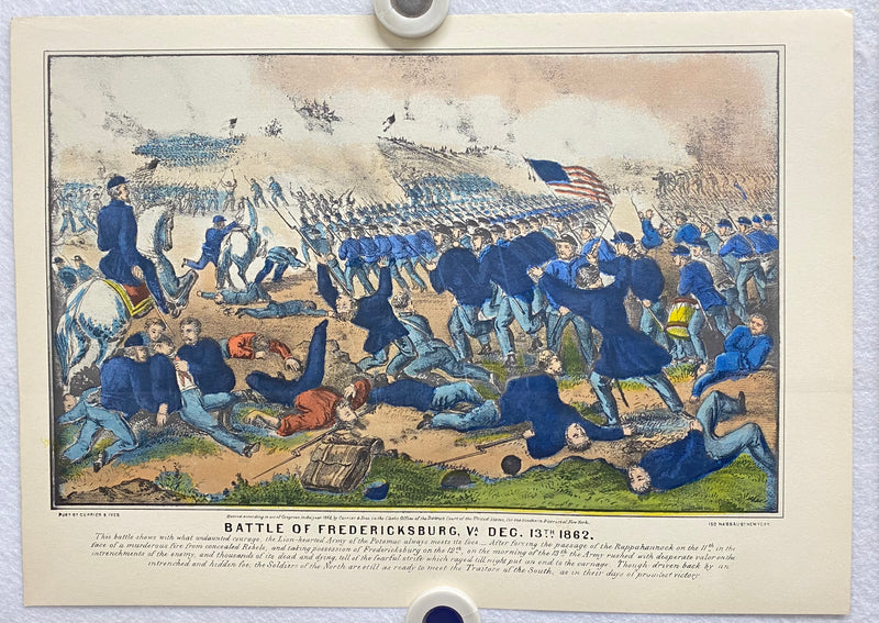 Currier & Ives Civil War Hand Colored Engraving Portfolio #5 Set of 6 Prints   - TvMovieCards.com