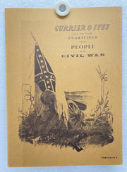 Currier & Ives Civil War Hand Colored Engraving Portfolio #5 Set of 6 Prints   - TvMovieCards.com