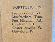 Currier & Ives Civil War Hand Colored Engraving Portfolio #5 Set of 6 Prints   - TvMovieCards.com