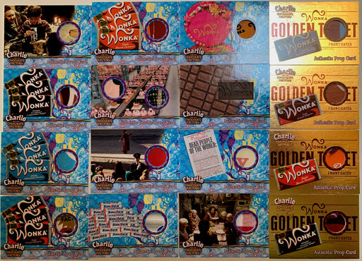 Charlie & Chocolate Factory Near Complete Limited Prop Card Set 16 Different   - TvMovieCards.com