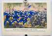 Currier & Ives Civil War Hand Colored Engraving Portfolio #7 Set of 6 Prints   - TvMovieCards.com