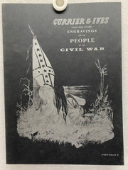 Currier & Ives Civil War Hand Colored Engraving Portfolio #8 Set of 6 Prints   - TvMovieCards.com