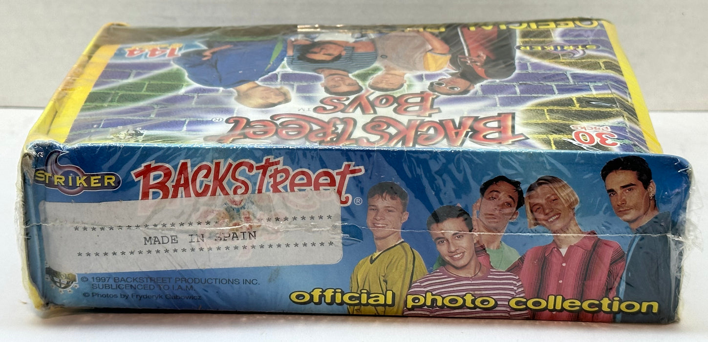 1997 Backstreet Boys Official Photo Collection 4x6 Card Box Striker   - TvMovieCards.com