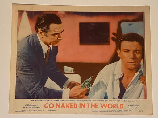 1961 Go Naked In The World #7 Lobby Card 11 x 14 Gina Lollobrigida   - TvMovieCards.com