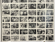 1989 Three Stooges Series Two Red Back Uncut Trading Card Sheet of 60 Cards FTCC   - TvMovieCards.com