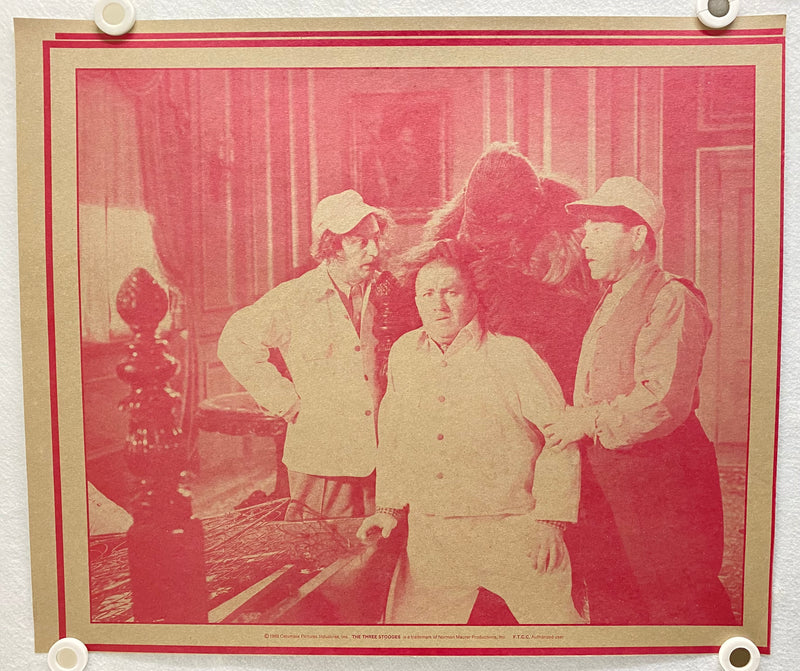 1989 Three Stooges Series Two Red Back Uncut Trading Card Sheet of 60 Cards FTCC   - TvMovieCards.com