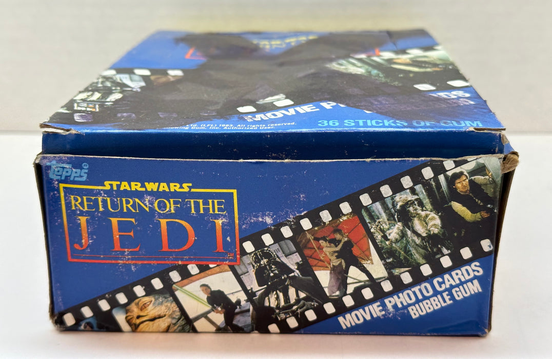 1983 Topps Star Wars Return of the Jedi Vintage FULL 36 Pack Trading Card Box   - TvMovieCards.com