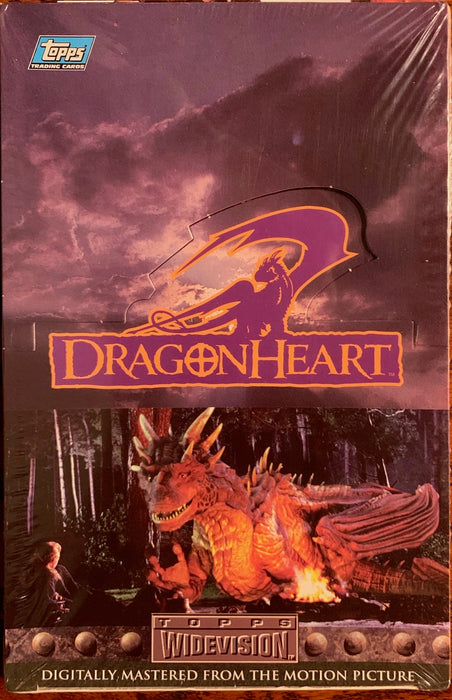 Dragonheart Widevision Trading Card Box 36CT Topps 1996   - TvMovieCards.com
