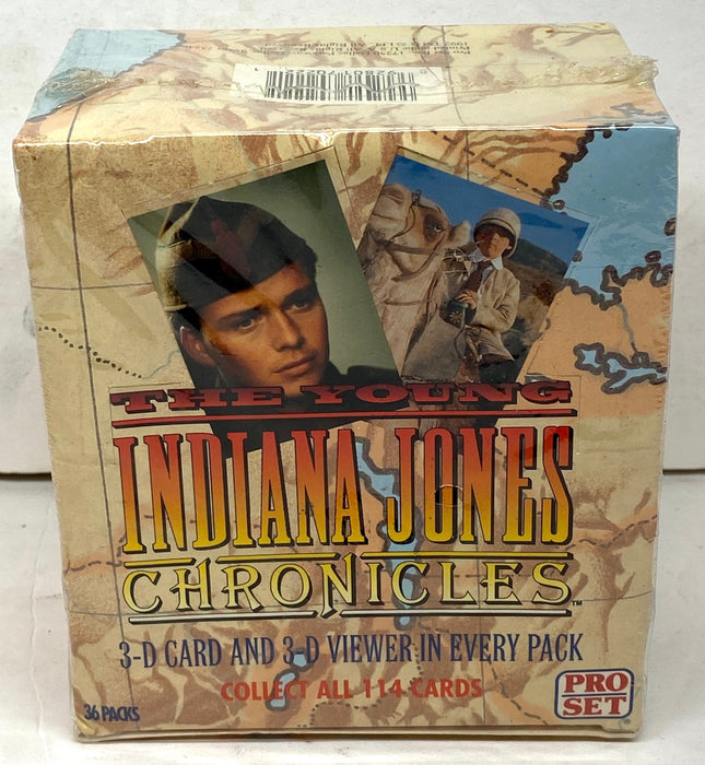 1992 Young Indiana Jones Chronicles Hobby Trading Card Box 36 Packs Sealed   - TvMovieCards.com