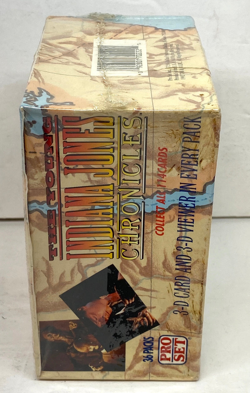 1992 Young Indiana Jones Chronicles Hobby Trading Card Box 36 Packs Sealed   - TvMovieCards.com