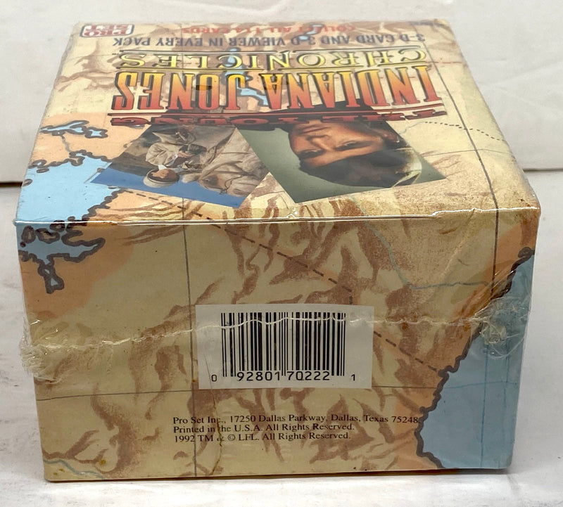 1992 Young Indiana Jones Chronicles Hobby Trading Card Box 36 Packs Sealed   - TvMovieCards.com