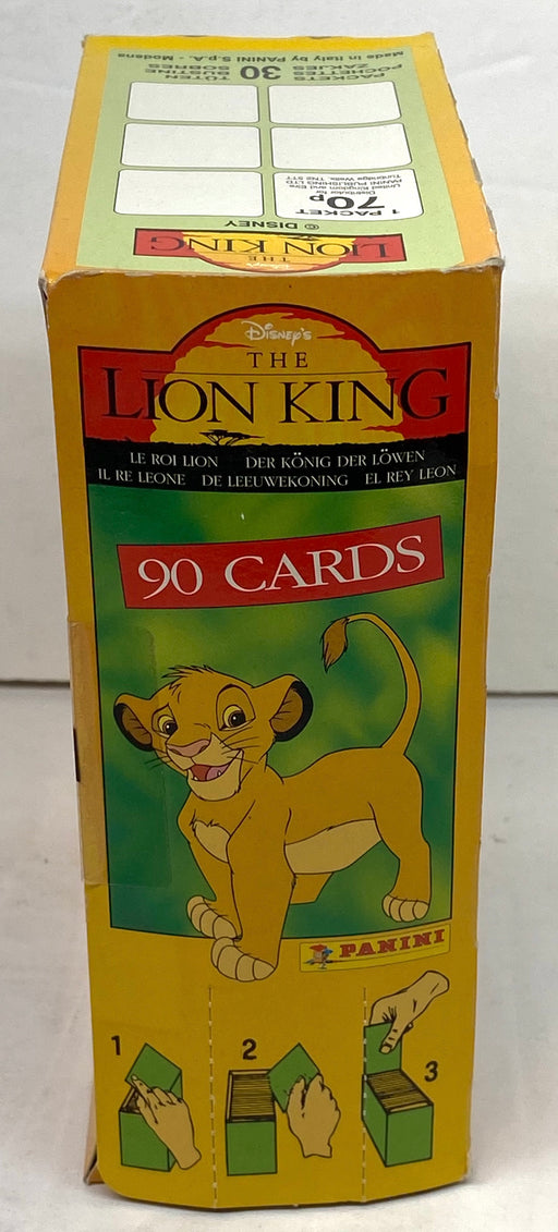 1995 Disney The Lion King Movie Trading Card Box 30 Packs Sealed Panini   - TvMovieCards.com