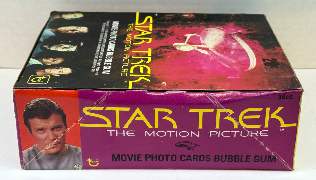 1979 Star Trek The Motion Picture Vintage Wax Trading Card Box Full 36 Packs   - TvMovieCards.com
