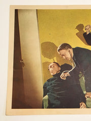 Original Charlie Chan - The Jade Mask Lobby Card #3 Sidney Toler Mantan Moreland   - TvMovieCards.com