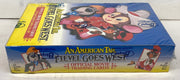 1991 An American Tail:  Fievel Goes West Trading Card Box 36 Packs Sealed Impel   - TvMovieCards.com