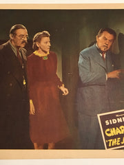 Original Charlie Chan - The Jade Mask Lobby Card #4 Sidney Toler Mantan Moreland   - TvMovieCards.com