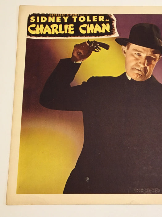 Original Charlie Chan - Shadows Over Chinatown Lobby Card #1 Sidney Toler Mantan   - TvMovieCards.com