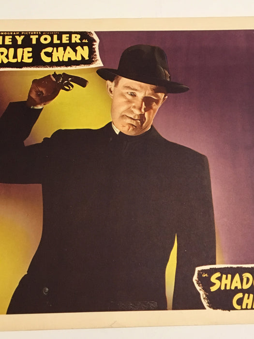 Original Charlie Chan - Shadows Over Chinatown Lobby Card #1 Sidney Toler Mantan   - TvMovieCards.com