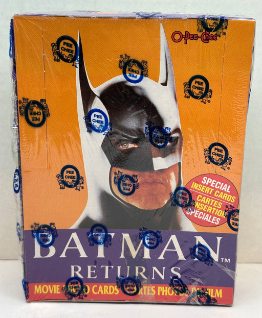 1992 Batman Returns Movie Vintage Trading Card Wax Box 36 Packs O-Pee-Chee   - TvMovieCards.com