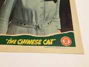 Original Charlie Chan 1944 - The Chinese Cat Lobby Card #1 Sidney Toler Mantan   - TvMovieCards.com