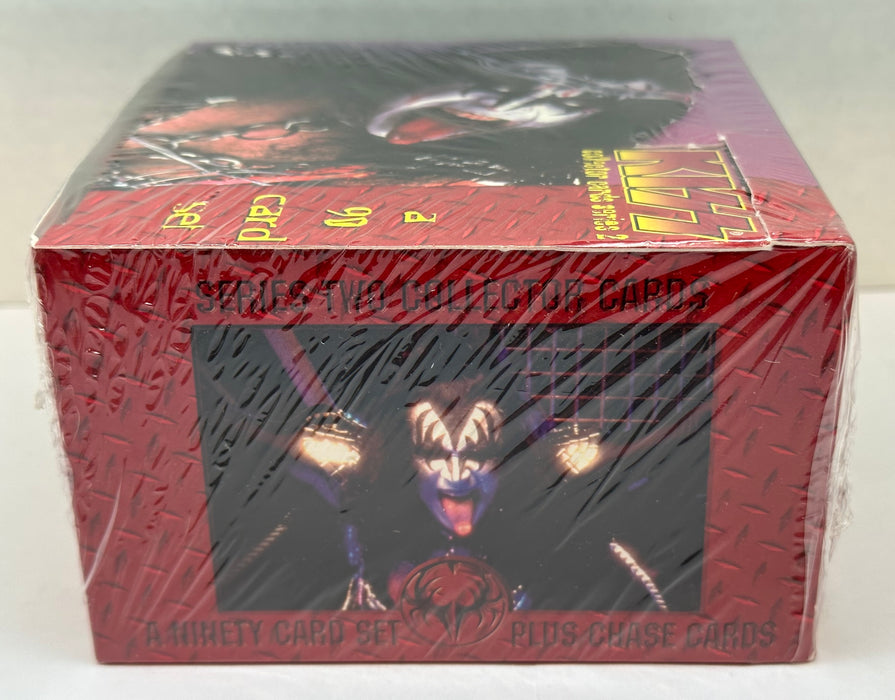 1998 Kiss Series Two 2 Gene Simmons Trading Card Box Red 36CT Cornerstone   - TvMovieCards.com