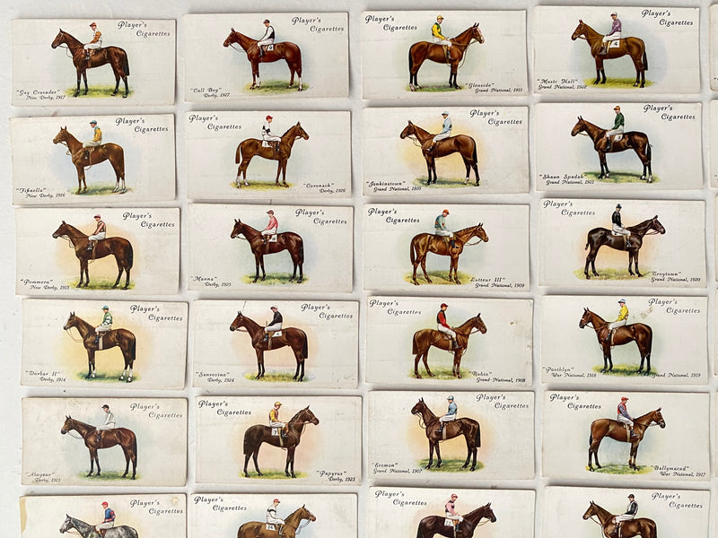 1933 Derby and Grand Nationals Winners Players Cigarettes Trading Card Set of 50   - TvMovieCards.com
