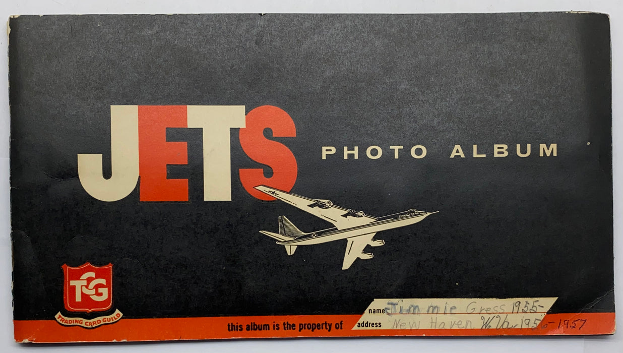 1956 Jets Topps TCG Vintage Trading Card Photo Album for Card Set   - TvMovieCards.com