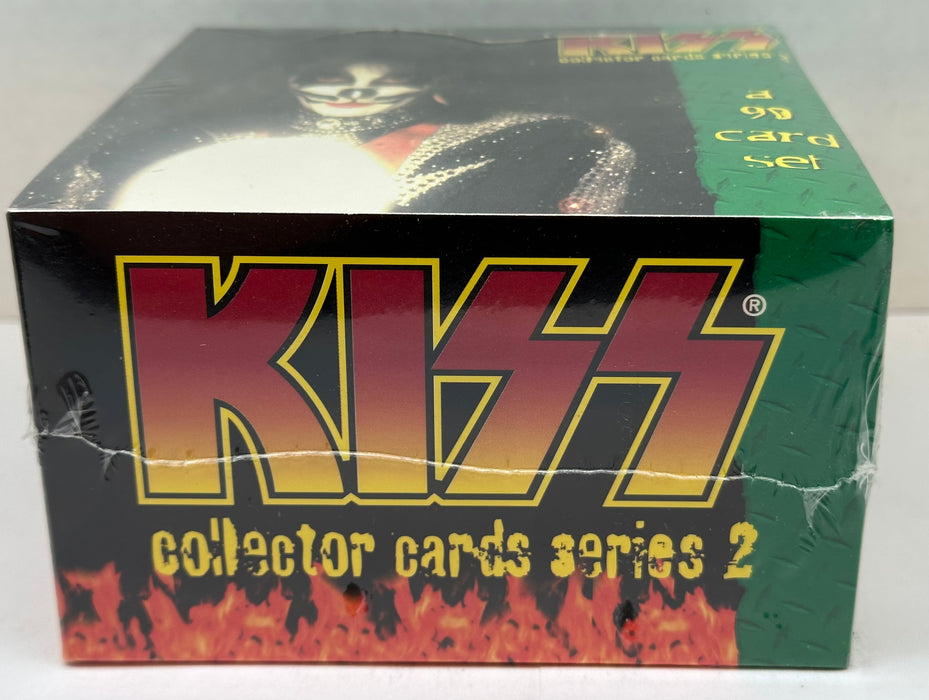 1998 Kiss Series Two 2 Peter Criss Trading Card Box Green 36CT Cornerstone   - TvMovieCards.com