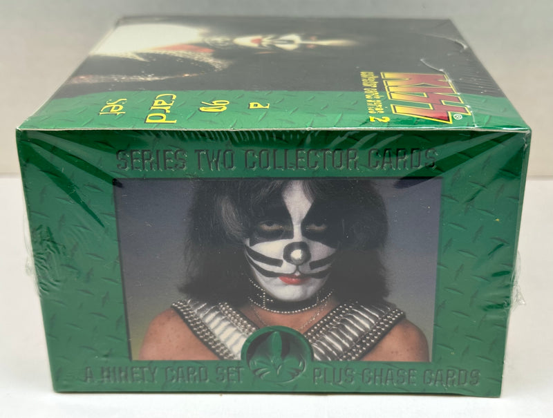 1998 Kiss Series Two 2 Peter Criss Trading Card Box Green 36CT Cornerstone   - TvMovieCards.com