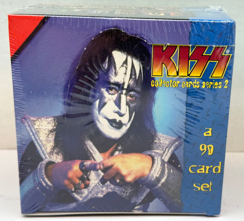 1998 Kiss Series Two 2 Ace Frehley Trading Card Box Blue 36CT Cornerstone   - TvMovieCards.com