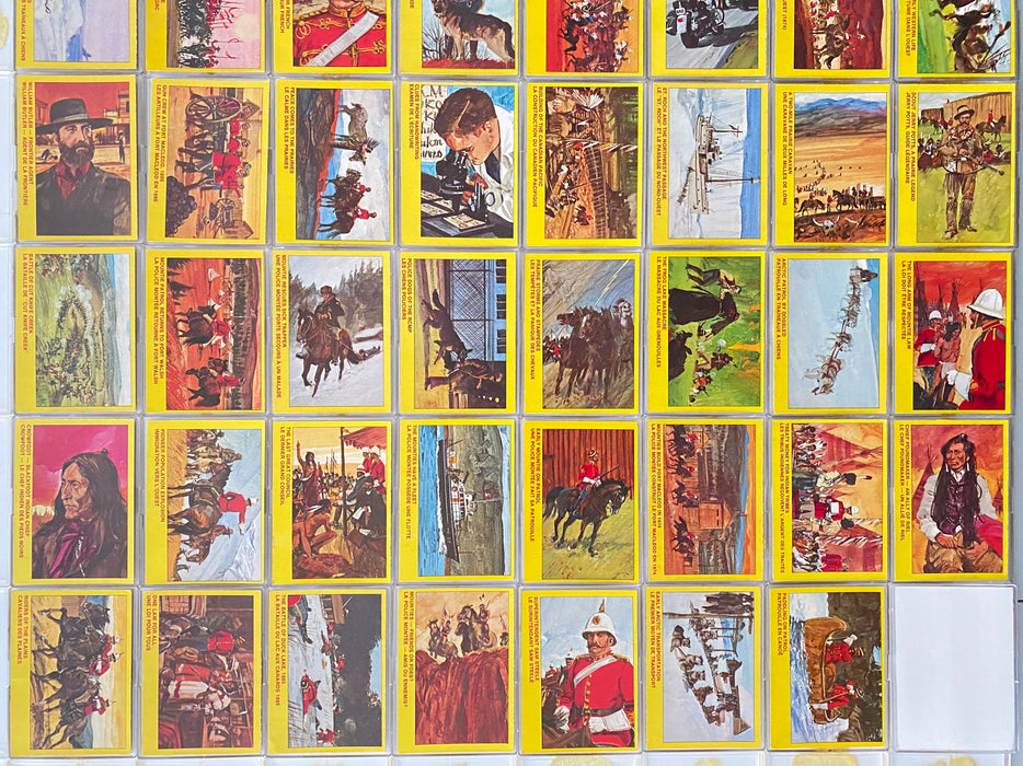 1973 Royal Canadian Mounted Police RCMP Vintage Trading Base Card Set 55/55 OPC   - TvMovieCards.com