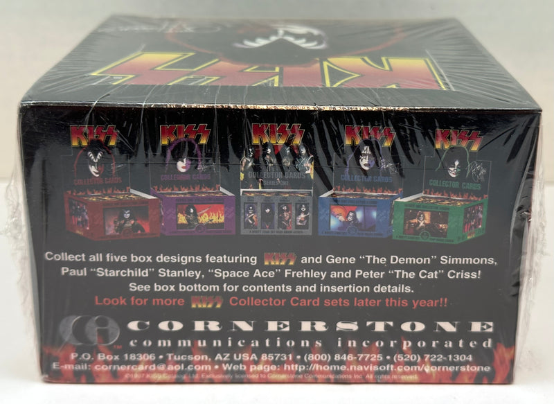 1998 Kiss Series One 1 Gene Simmons Trading Card Box Sealed 36CT Cornerstone   - TvMovieCards.com