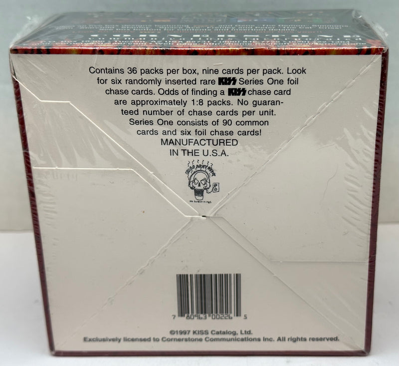 1998 Kiss Series One 1 Gene Simmons Trading Card Box Sealed 36CT Cornerstone   - TvMovieCards.com
