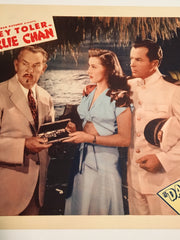 Original Charlie Chan - Dangerous Money Lobby Card #2 Sidney Toler Gloria Warren   - TvMovieCards.com