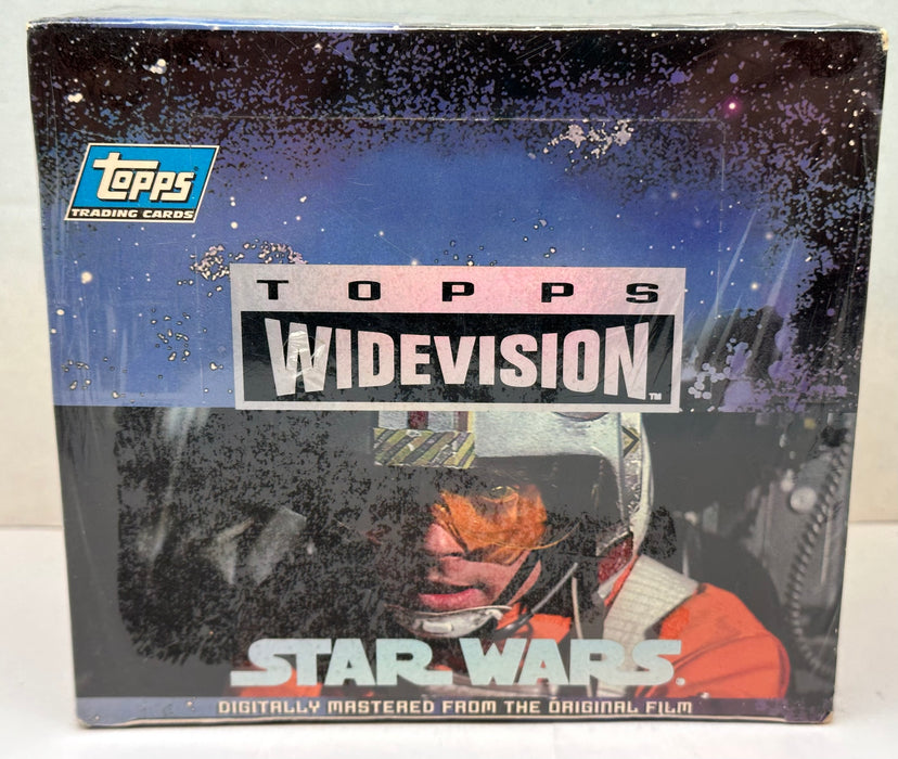 Star Wars "A New Hope" Widevision Trading Card Box 24ct Topps 1995 Sealed   - TvMovieCards.com